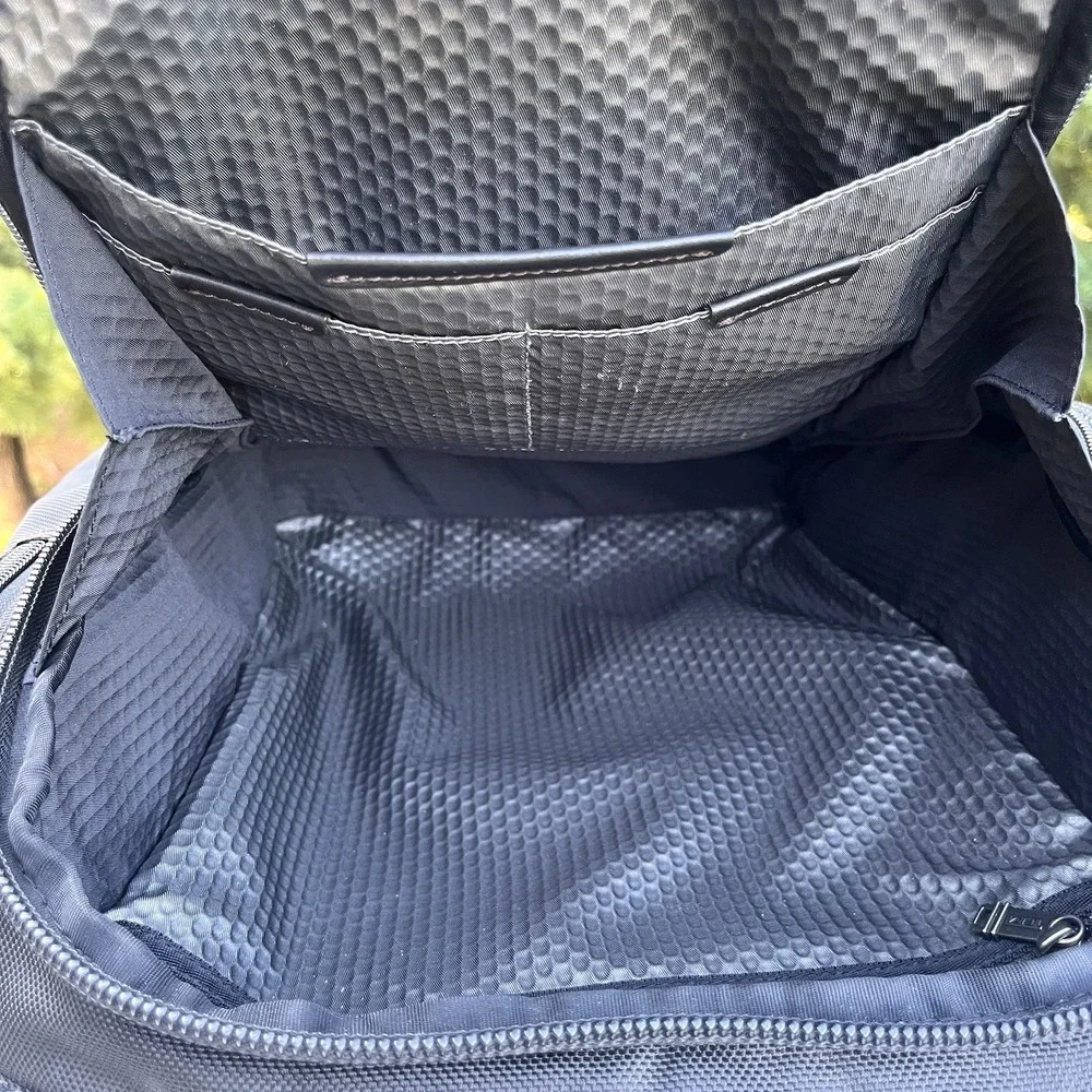 TUMI Alpha Bravo Kingsville Deluxe Backpack Black Ballistic Nylon Legacy Style